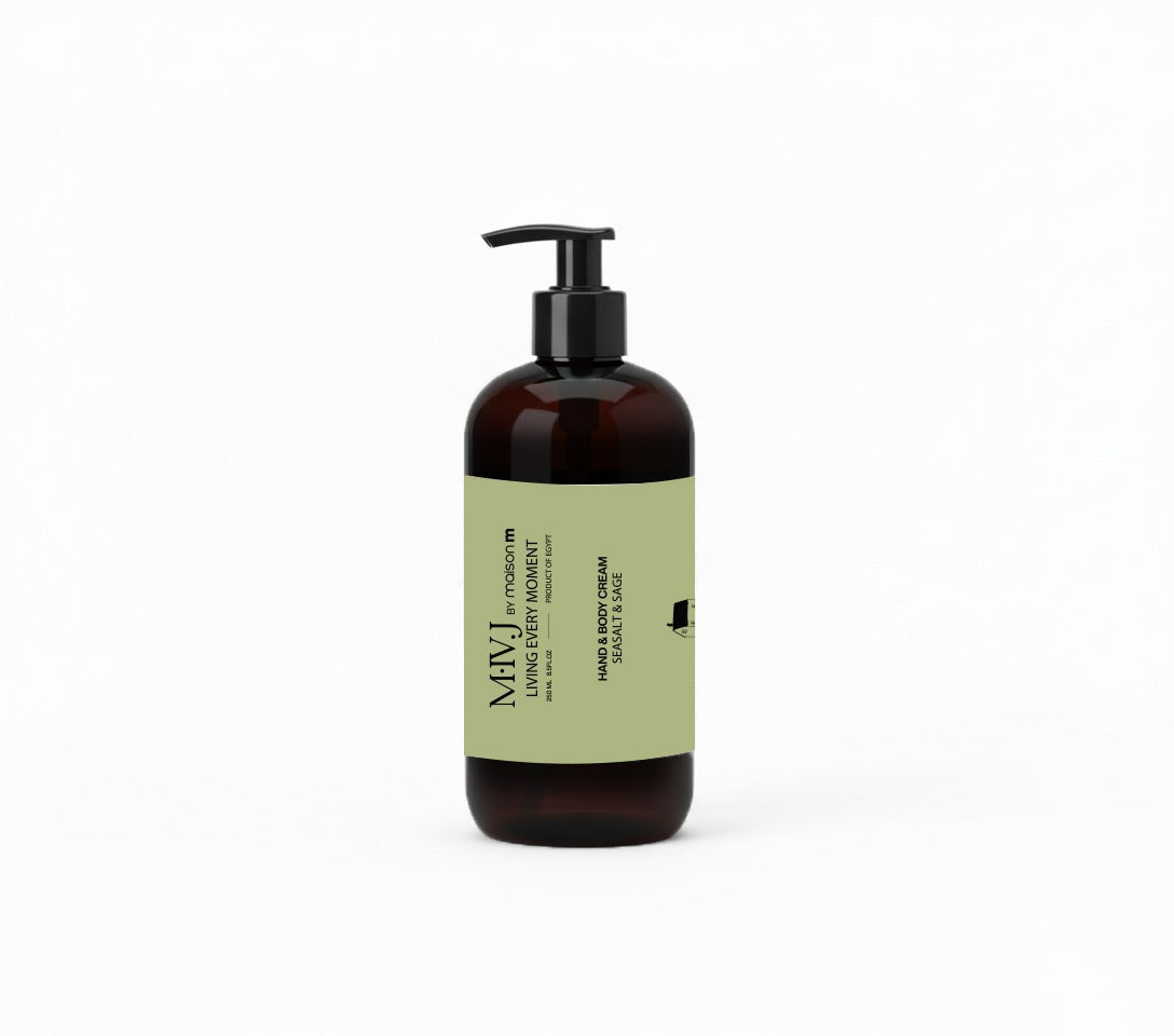Hand &amp; Body Cream • Sea Salt &amp; Sage